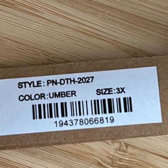 SKIMS Fits Everybody Dipped Thongs BUNDLE(2) Size 3X – Umber – PN-DTH-2027 - NWT - Picture 2 of 2